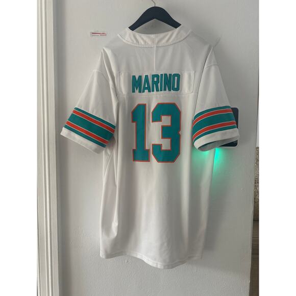Miami Dolphins custom fresh clean look Dan Marino jersey XXL mint condition - Picture 6 of 9